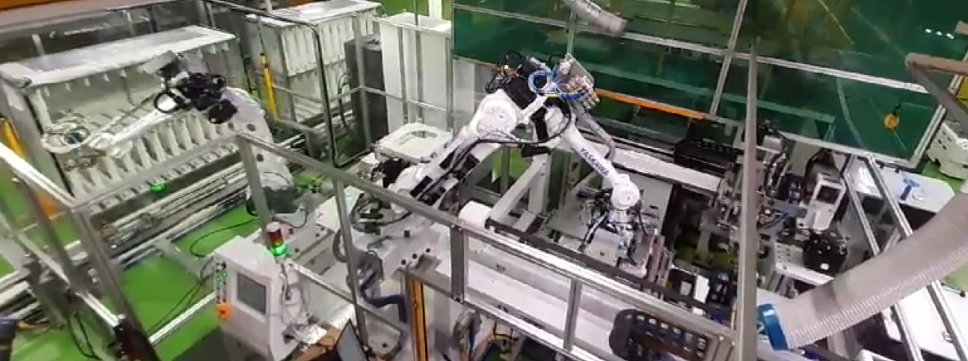 무인 자동 Base & Handle 조립 FA 로봇 시스템 main