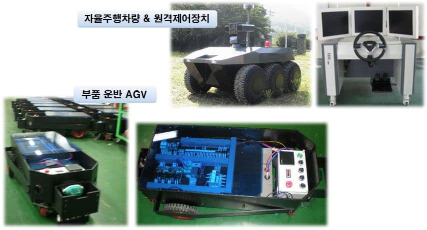 물류 운반 AGV - 운반구 견인