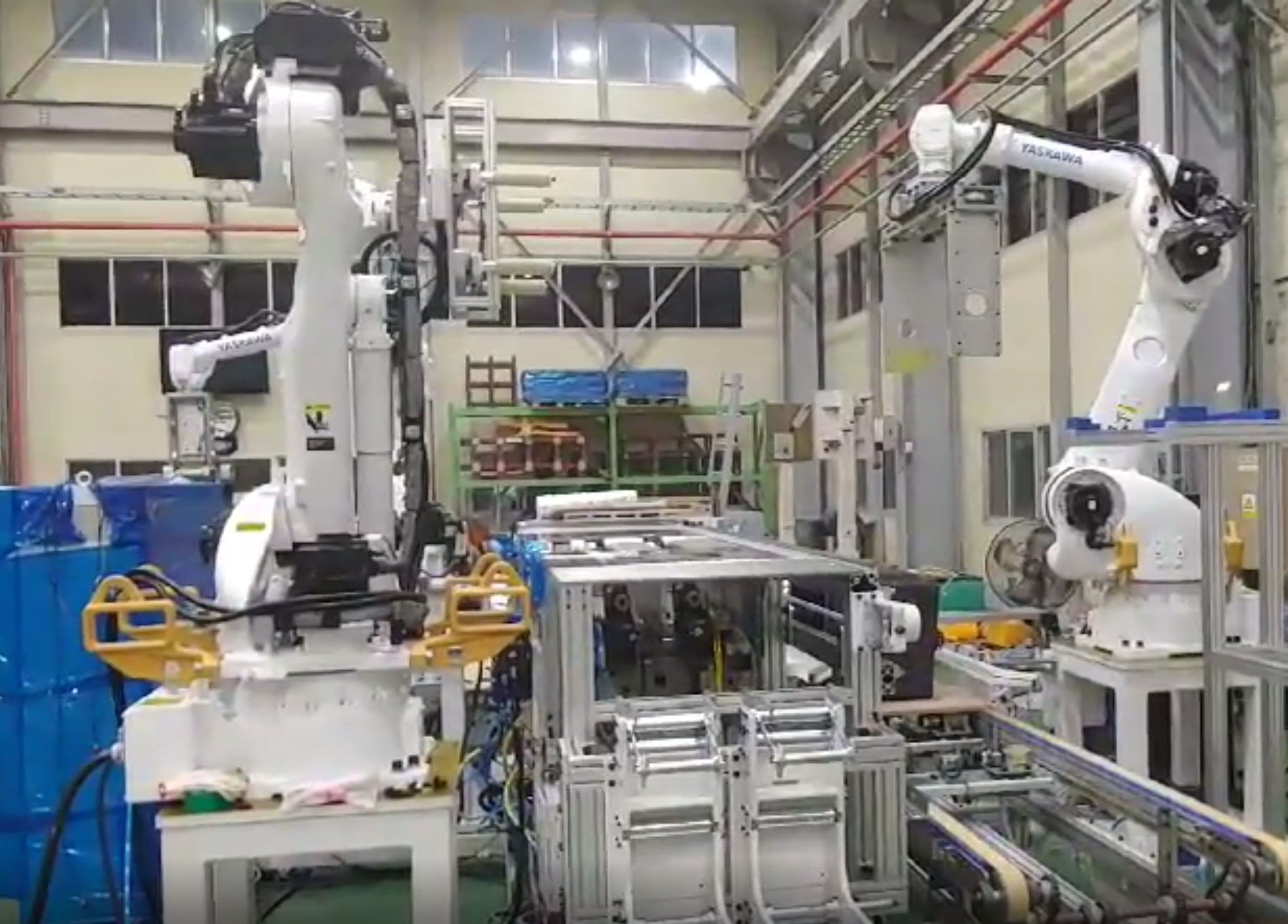 무인 자동 오븐 단열재 조립 FA 로봇 시스템 main