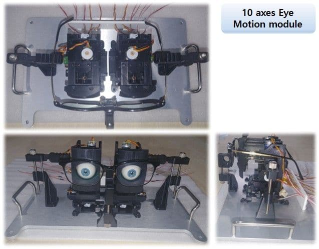 안구모형 구동기구 장치