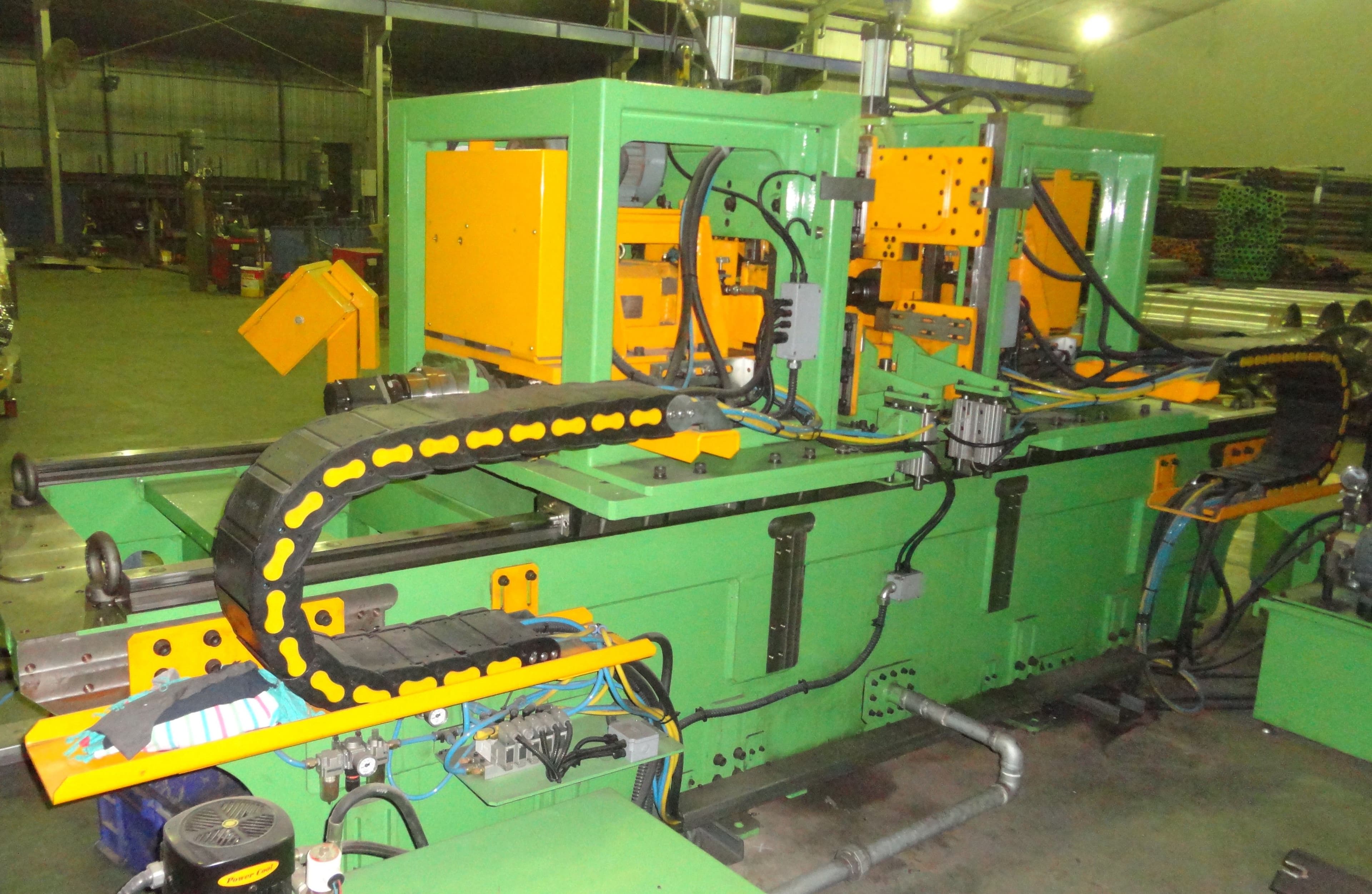 무인 자동 Pipe 보링 가공 장비 - 2side 동시 main