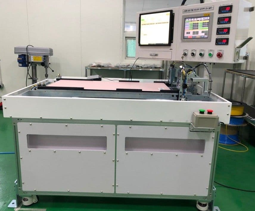 냉장고 문 홀더 접착력/단차 검사 장비 main