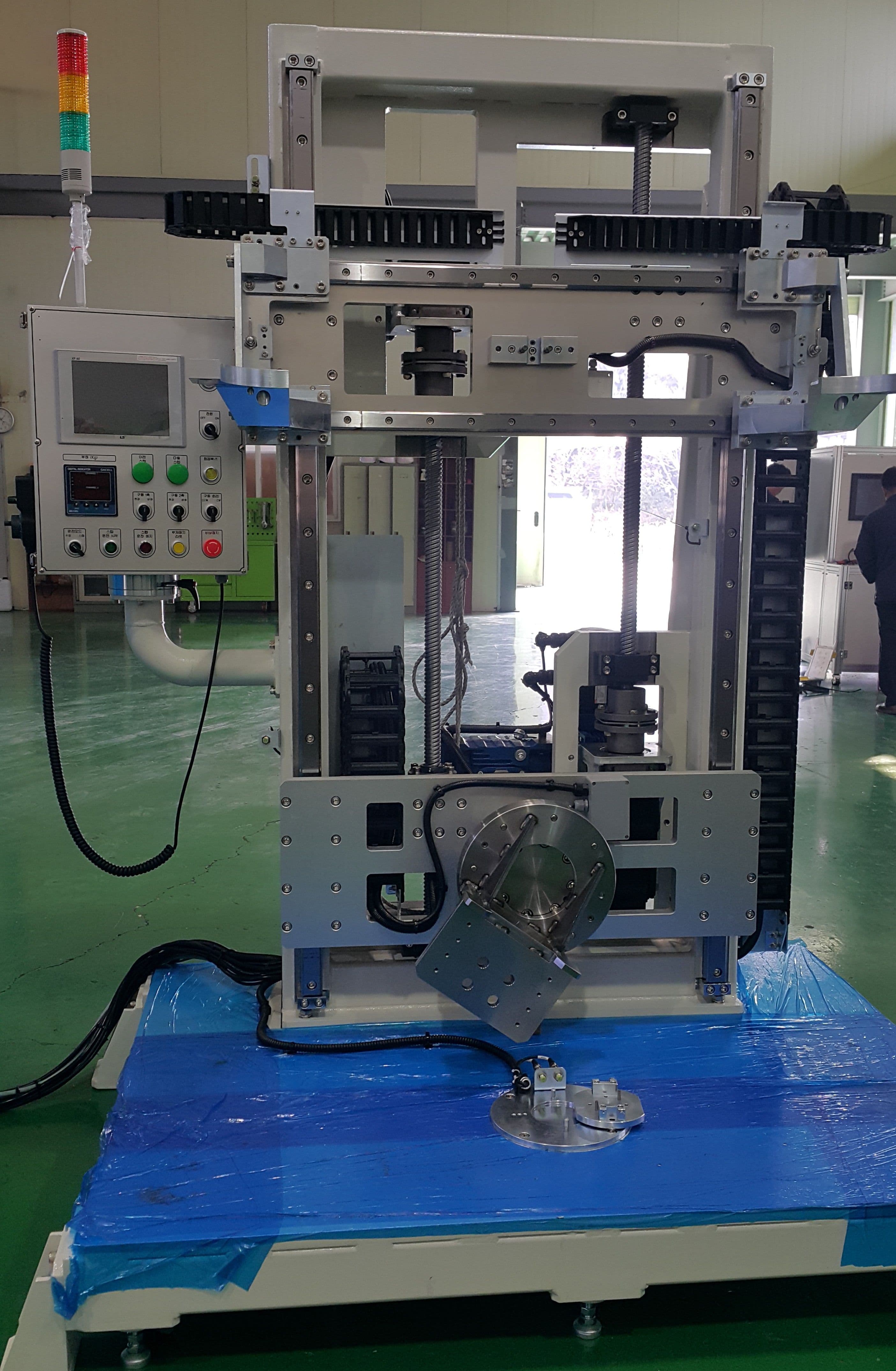 대형 전동 실린더 조립 검사 장비 main