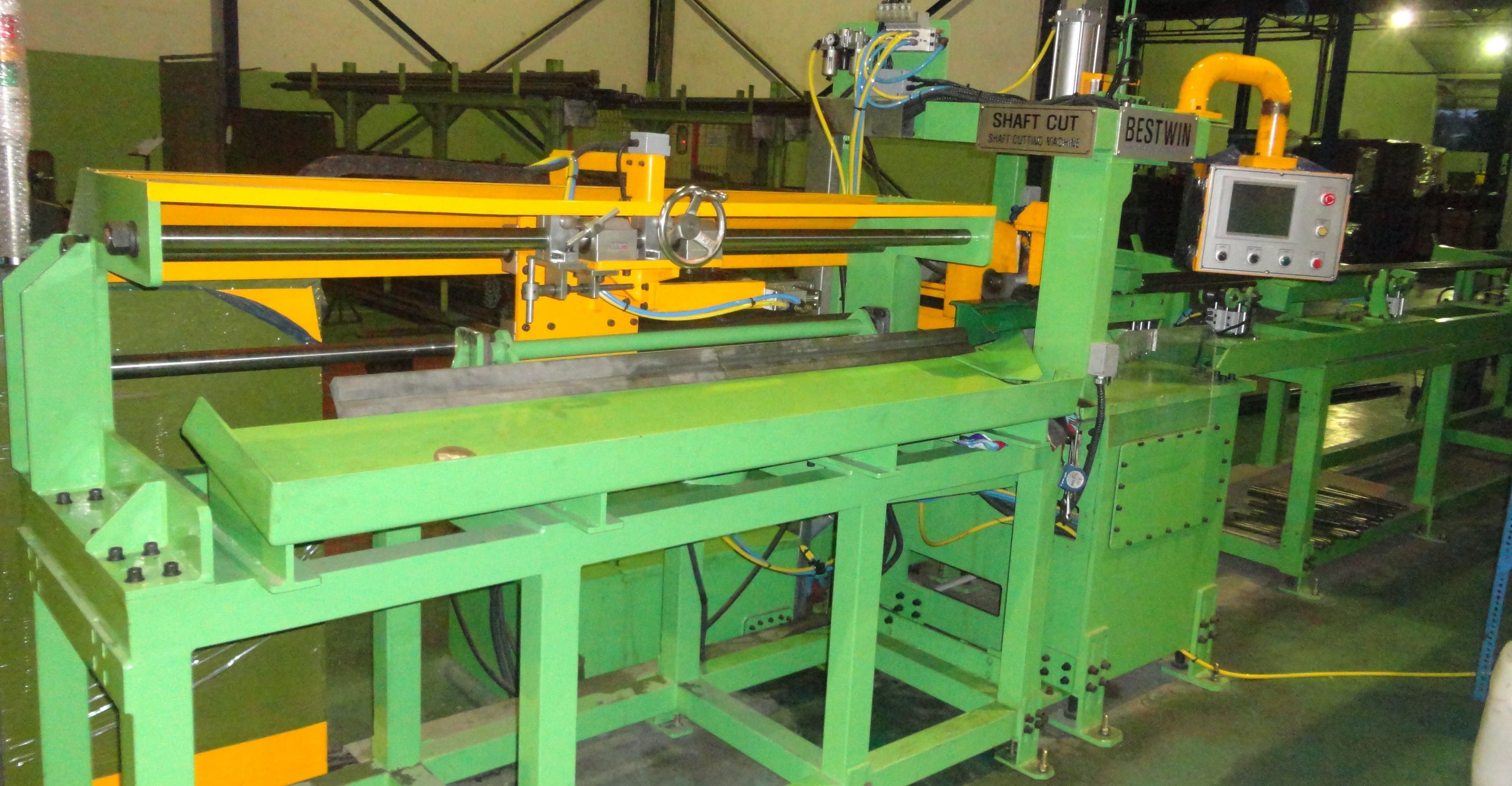 무인 자동 Shaft 절단 가공 장비